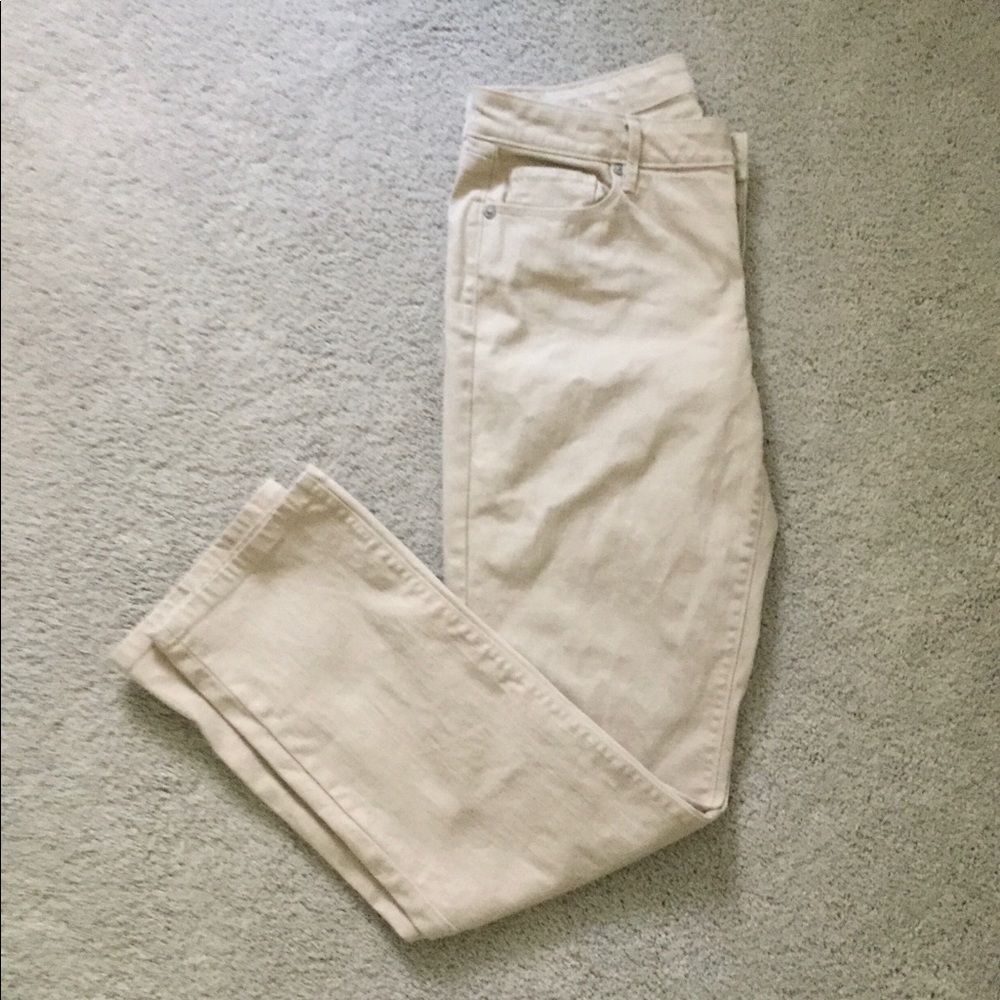 Loft tan jeans